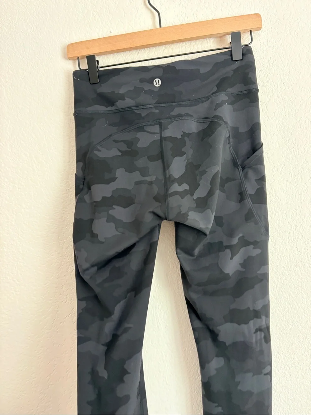 Lululemon Fast and Free Camo Leggings